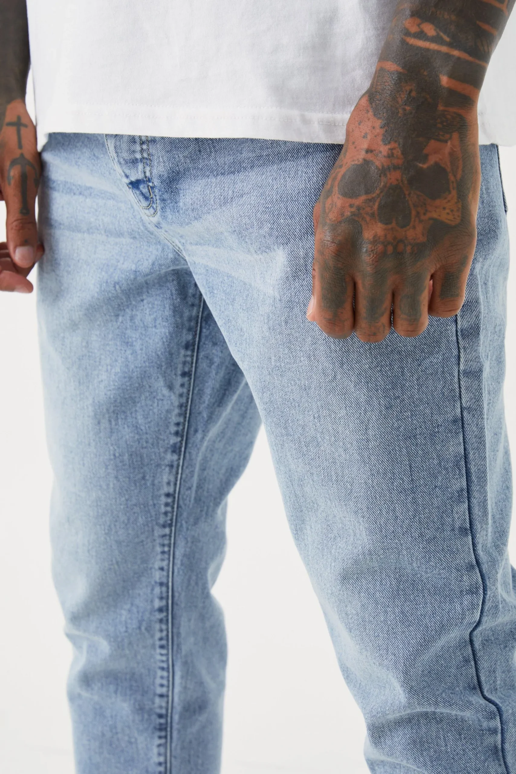 Tapered Rigid Jean | BoohooMAN UK