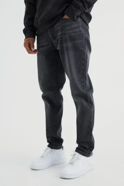 Tapered Rigid Jean | BoohooMAN UK