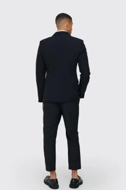Technical Stretch Slim Fit Blazer | BoohooMAN UK