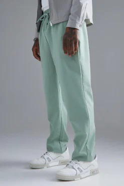 Technical Stretch Straight Trouser | BoohooMAN UK