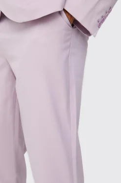 Textured Tapered Fit Suit Trousers | BoohooMAN UK