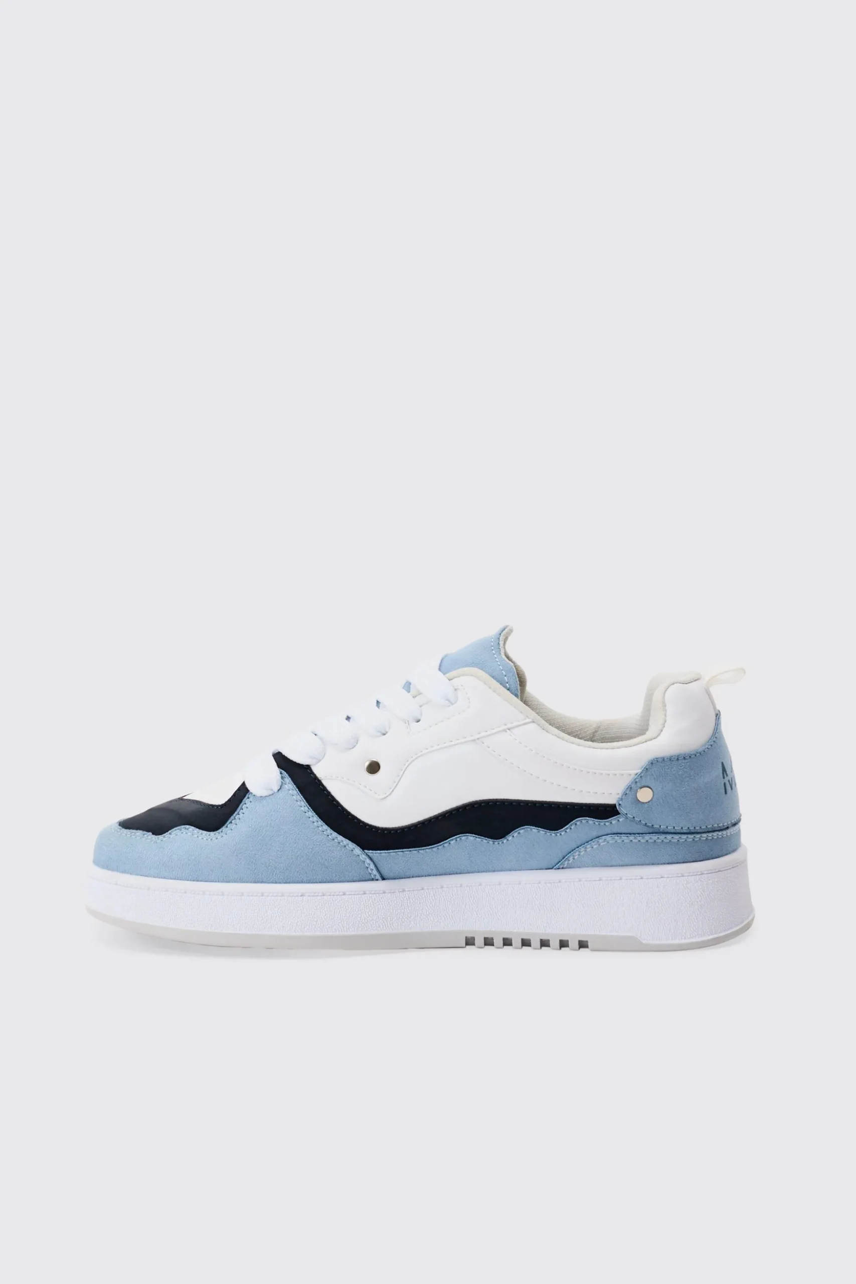Tonal Chunky Trainers In Blue | BoohooMAN UK