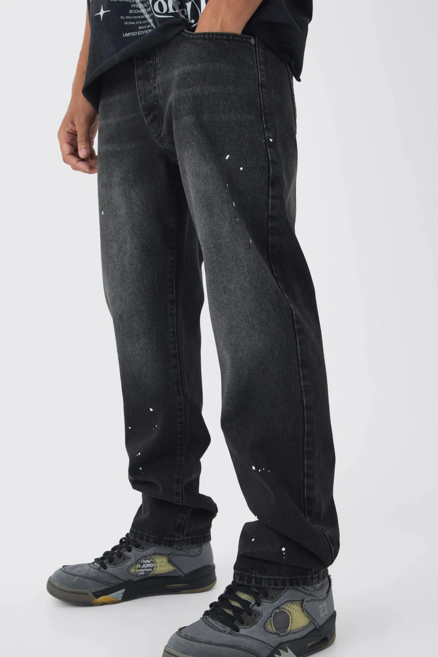 Tonal Embroidered Set | BoohooMAN UK
