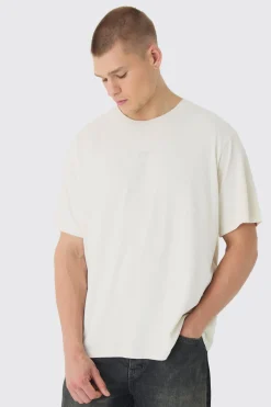 Tonal Renaissance Back Print Washed T-Shirt | BoohooMAN UK