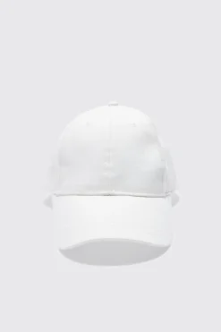 Tonal Strap Back Cap | BoohooMAN UK