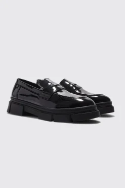 Track Sole Loafer | BoohooMAN UK