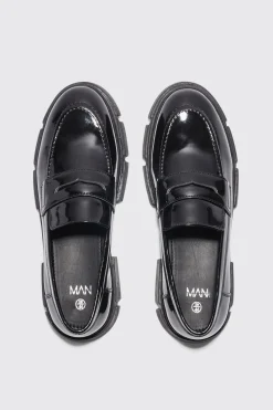 Track Sole Loafer | BoohooMAN UK