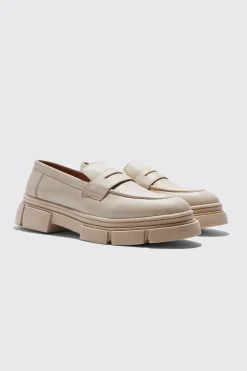 Track Sole Loafer | BoohooMAN UK