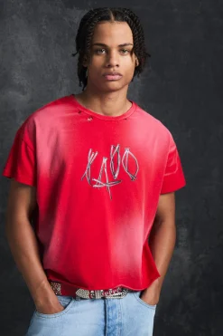 Trippie Redd Baby Fit Heavy Washed 1400 T-shirt | BoohooMAN UK