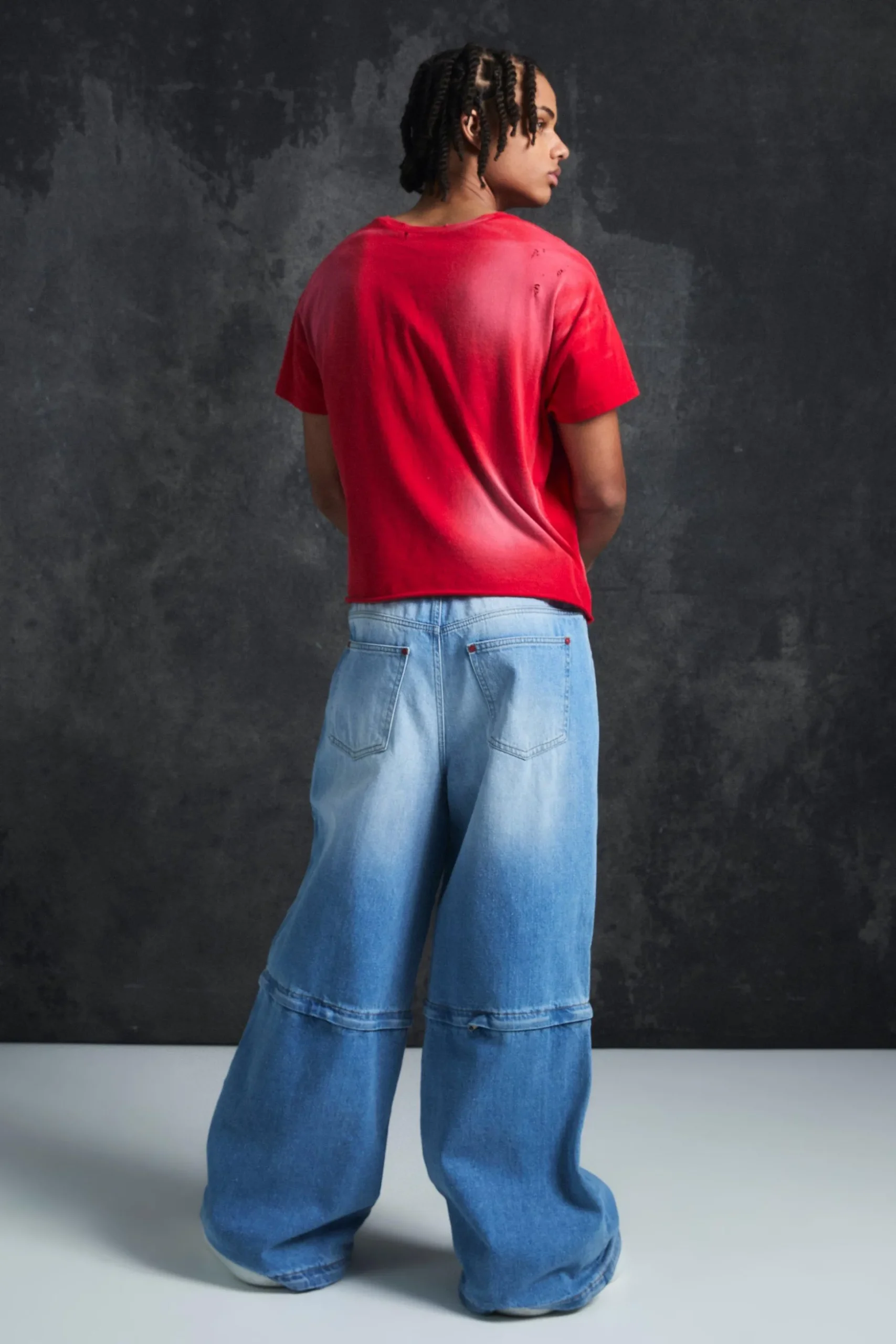Trippie Redd Baby Fit Heavy Washed 1400 T-shirt | BoohooMAN UK