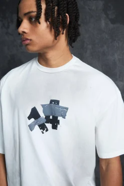 Trippie Redd Oversized Boxy Heavy Washed 14 T-shirt | BoohooMAN UK