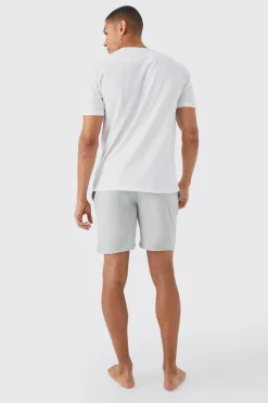T-shirt & Short Lounge Set | BoohooMAN UK