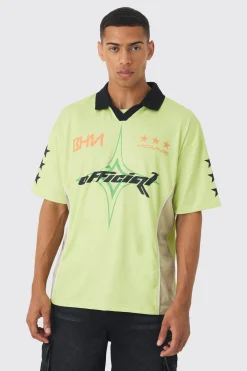 V Neck Official Football Polo | BoohooMAN UK