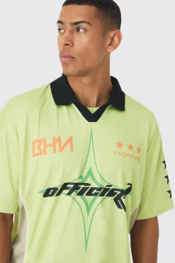 V Neck Official Football Polo | BoohooMAN UK