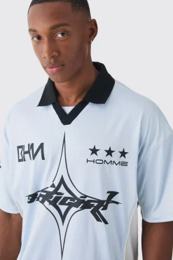 V Neck Official Football Polo | BoohooMAN UK