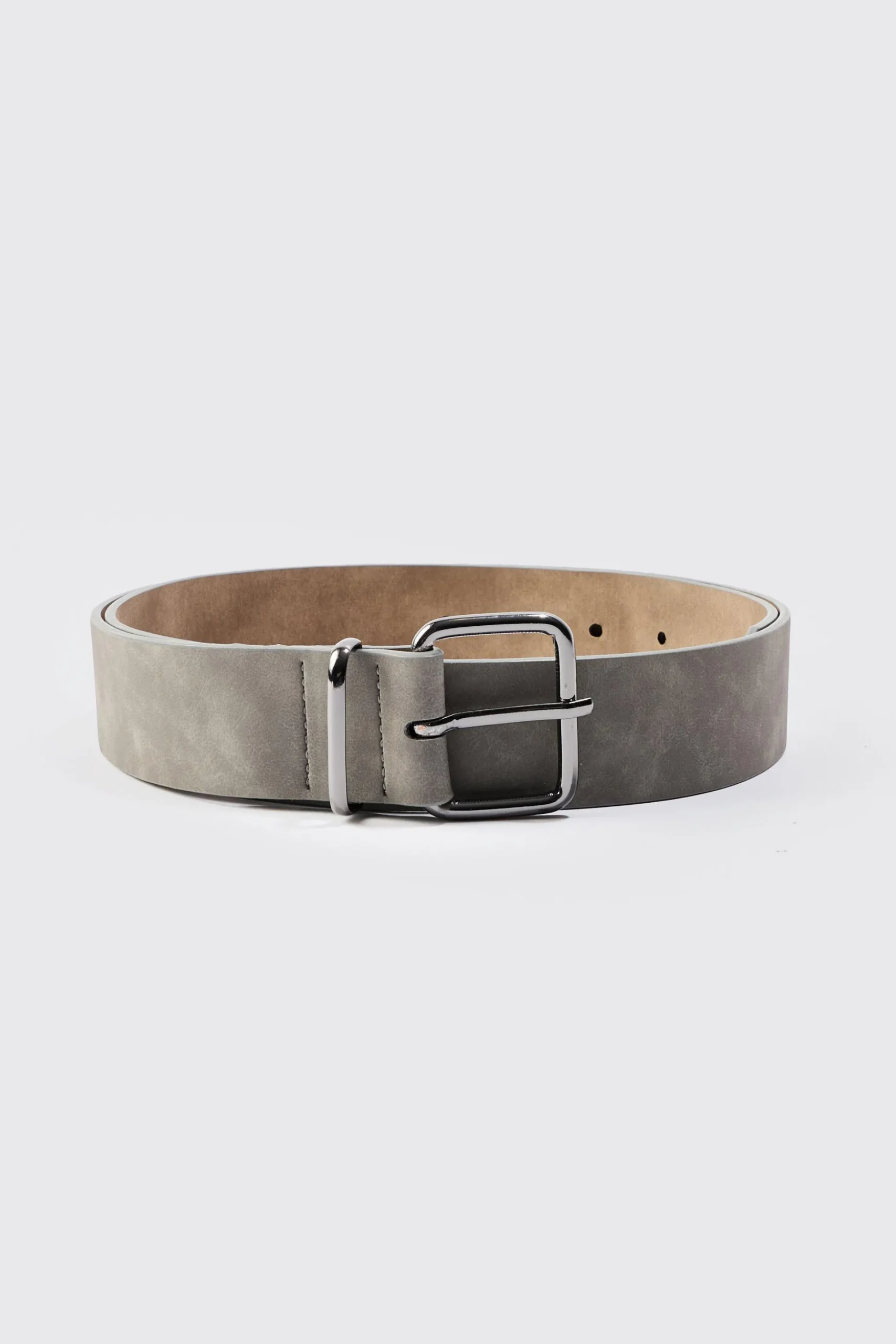 Vintage Look Pu Belt | BoohooMAN UK