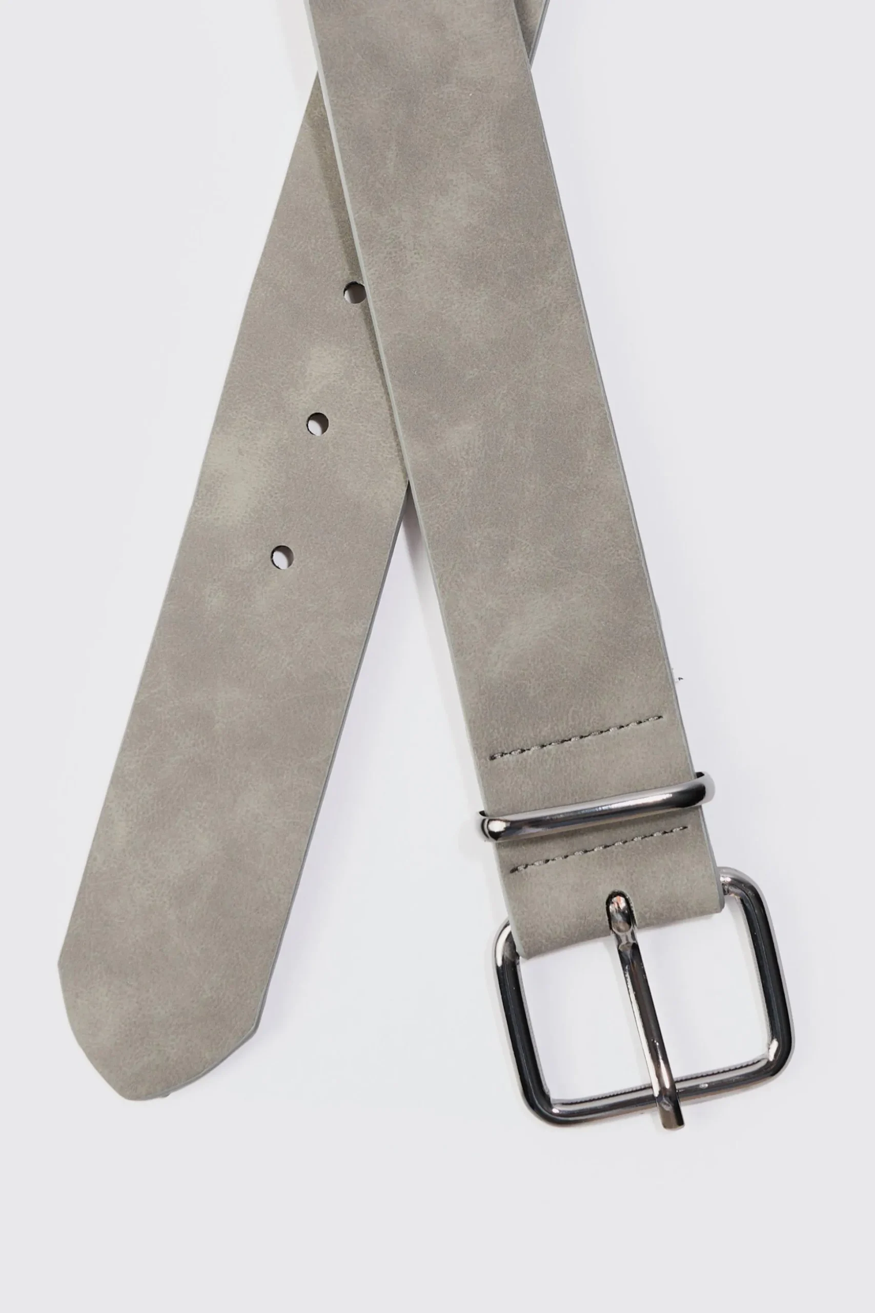 Vintage Look Pu Belt | BoohooMAN UK