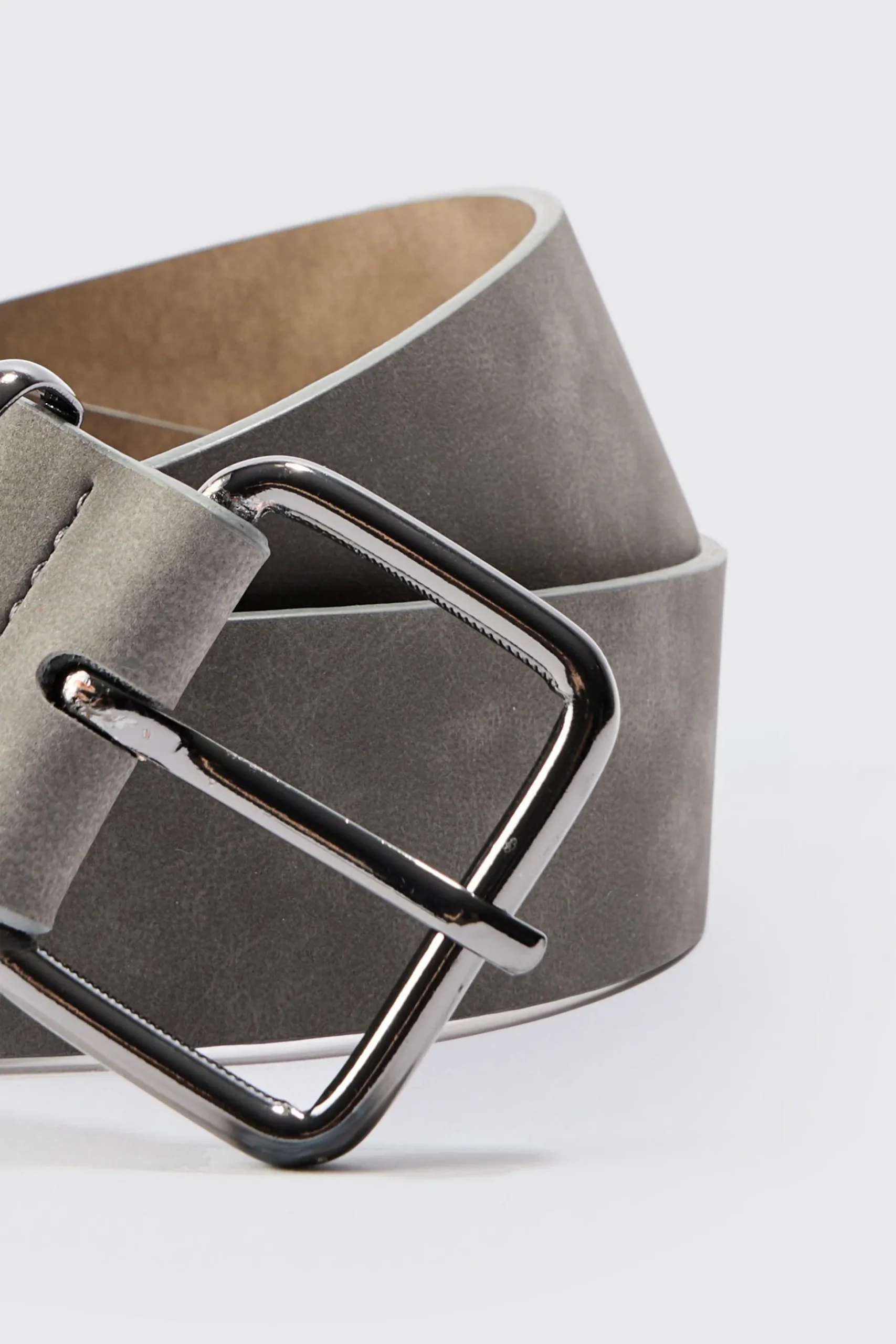Vintage Look Pu Belt | BoohooMAN UK