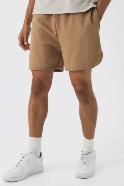 Volly Short Length Heavyweight Short | BoohooMAN UK