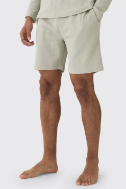 Waffle Lounge Shorts | BoohooMAN UK