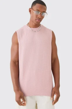 Waffle Tank | BoohooMAN UK