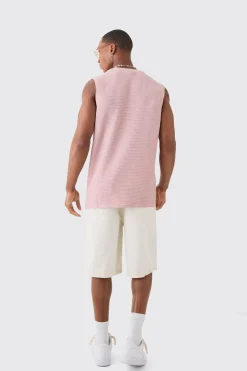 Waffle Tank | BoohooMAN UK