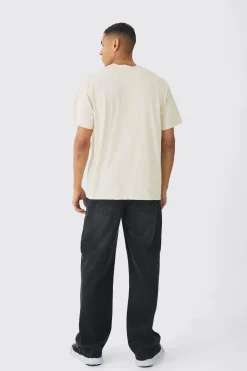 Washed Dog Graphic T-Shirt | BoohooMAN UK