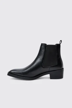 Western Style Chelsea Boots | BoohooMAN UK