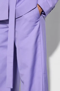 Wide Fit Suit Trousers | BoohooMAN UK