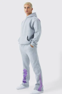 Worldwide Oversized Gusset Tracksuit | BoohooMAN UK