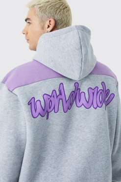 Worldwide Oversized Gusset Tracksuit | BoohooMAN UK