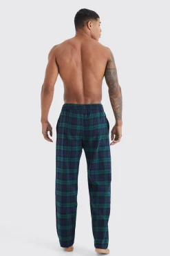 Woven Check Loungewear Pants | BoohooMAN UK