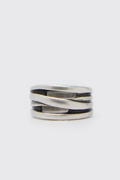 Wrapped Ring | BoohooMAN UK