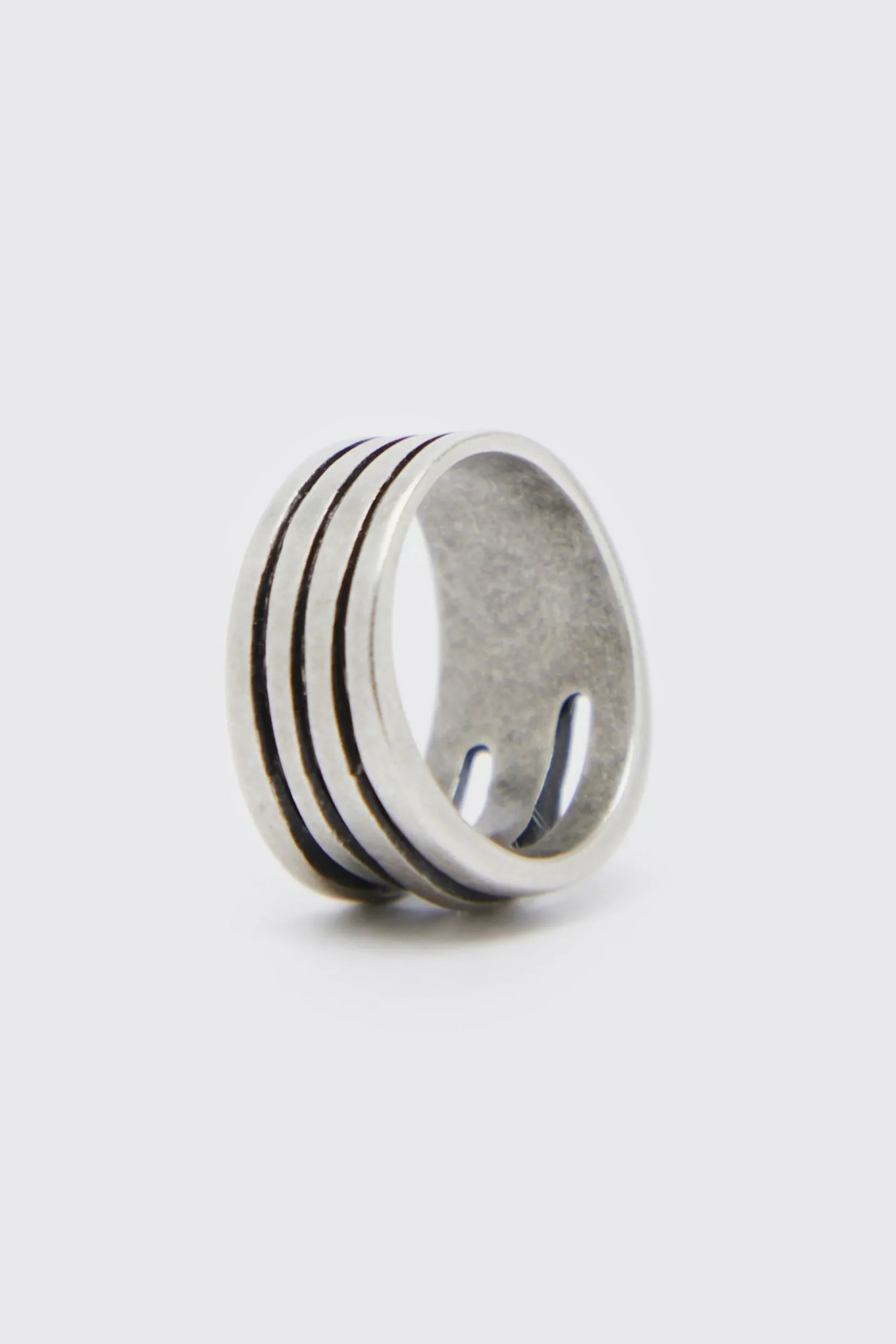 Wrapped Ring | BoohooMAN UK